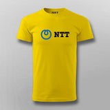 NTT Logo Graphic Tech Company Inspired T-shirt For Men