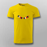 Ladakh Tibetan Prayer Flags Spiritual T-shirt For Men