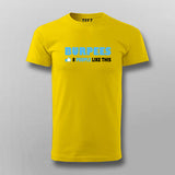Burpees Zero People Like T-shirt For Men