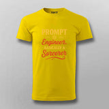 Prompt Engineer T-Shirt for Men – AI Wizard Mode Activated