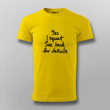 Yes I Squat See Back For Details T-shirt For Men