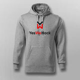 YesWeHack: Cyber-Savvy Cotton Hoodie for Men by Teez