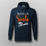 You Had Me At Sushi Men's Hoodie - Fun and Stylish Wear by Teez