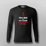 You Win or You Learn Jiu Jitsu T-shirt For Men