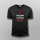 You Win or You Learn Jiu Jitsu T-shirt For Men