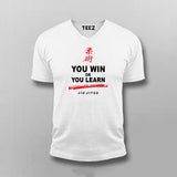 You Win or You Learn Jiu Jitsu T-shirt For Men