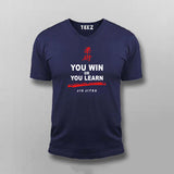 You Win or You Learn Jiu Jitsu T-shirt For Men