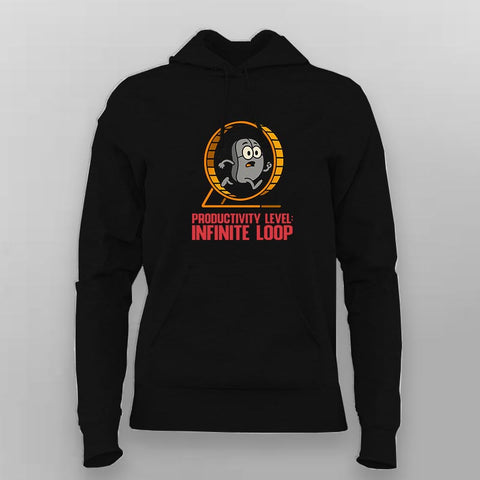 Infinite Loop Hoodie For Women