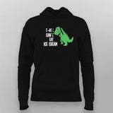 T-Rex Can't Eat Ice Cream | Trendy T-shirt For Women