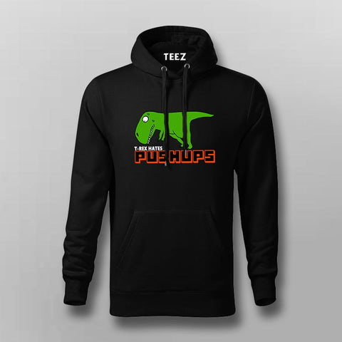 T-Rex Pushups Hoodie For Men