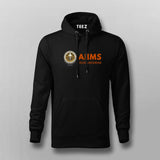 AIIMS Bhubaneswar Logo Cotton & Zipper Hoodie For Men
