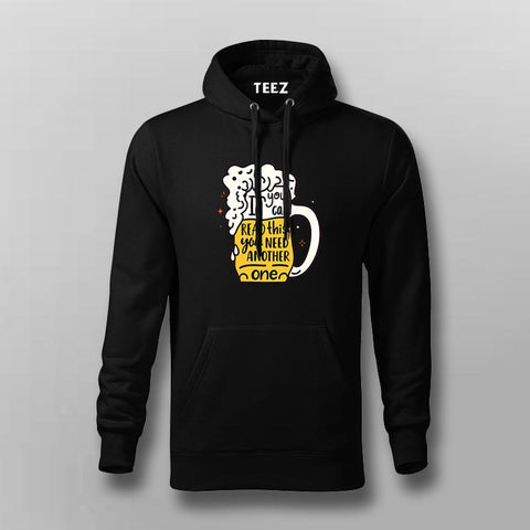 Beer Mug Hoodie For Men