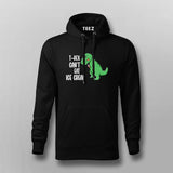 T-Rex Can't Eat Ice Cream | Funny T-shirt For Men