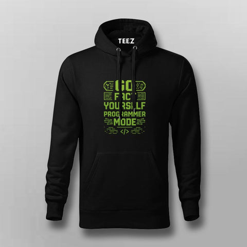 Go Fact Yourself Programmer Mode Hoodie For Men