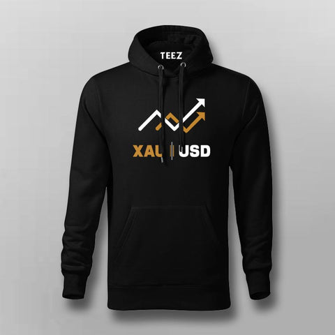 XAU Gold Trading Hoodie For Men