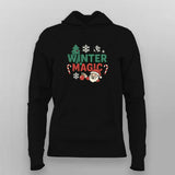 Winter Magic Christmas T-shirt For Women