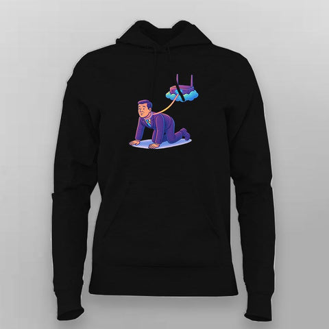 The Adult Leash We All Wear Women’s Hoodie – Relatable Tech Life Hoodie