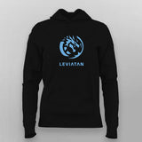Leviatan Esports Dragon Logo Graphic Hoodie For Women