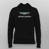 Aston Martin Women’s Hoodie – Sleek Green F1 Style