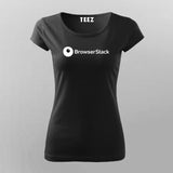 Browser Stack T-Shirt For Women