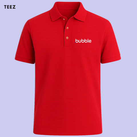 Bubble No-Code Polo T-shirt For Men