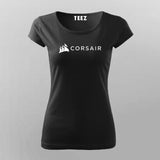 Corsair Logo T-Shirt For Women