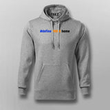 #define WORK Home Hoodie - Devs' Perfect Work-Life Balance by Teez