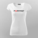 Fortinet Logo T-Shirt For Women