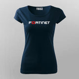 Fortinet Logo T-Shirt For Women