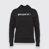 geospatial Hoodies For Women