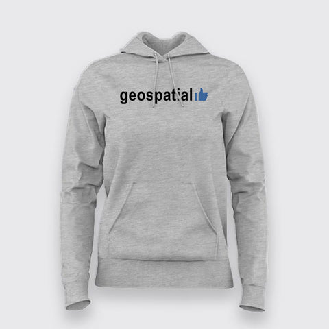 geospatial Hoodies For Women