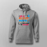 Fluent in Data and Sarcasm Hoodie For Men – Analyst’s Default Mode