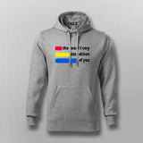 That Wasn’t Very Data of You Hoodie For Men - Funny Data Science