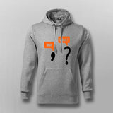 Wait… What? Funny Reaction Hoodie for Men