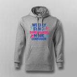 Weekly Sync Confusion Hoodie for Men – Funny Workwear