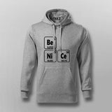 Be Nice - Science Hoodie for Men - Geeky & Funny Science