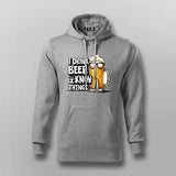 I Drink Beer T-Shirt for Men – Funny Tee Online India
