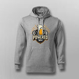 Powered by Beer Hoodie for Men – Funny Hoodie Online India