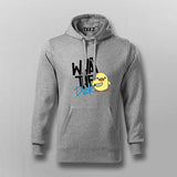 "What the Duck" Funny Hoodie For Men