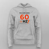 My Heart Beats 60Hz T-shirt For Women