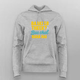Baaki Sab Theek Hindi Quote T-shirt For Women