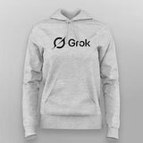Grok Hoodie for Women – AI Futurewear in Comfort Fit