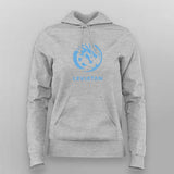 Leviatan Esports Dragon Logo Graphic Hoodie For Women