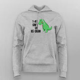 T-Rex Can't Eat Ice Cream | Trendy T-shirt For Women
