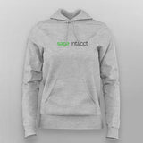 Sage Intacct Logo Accounting Software Graphic T-shirt For Women