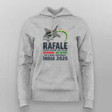 Rafale – No Warning. Just Victory. India 2025 T-Shirt For Women