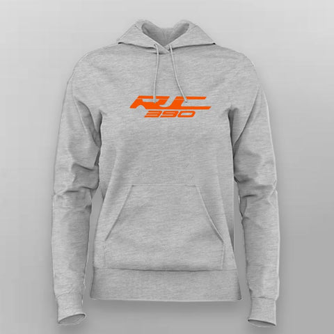 KTM RC 390 Women’s Hoodie – Bold, Fast & Warm