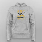 Didn’t Sleep For Days Semicolon Hoodie For Women