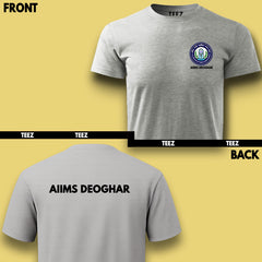 AIIMS Deoghar Logo T-Shirt for Men – Cotton Tee