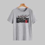 Operation Sindoor T-Shirt For Men – Akash Missile Strike